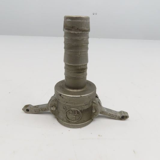 Ever-Tite 1" Hose Barb Quick Connect Cam Lock Hose Fitting 316 Stainless Steel