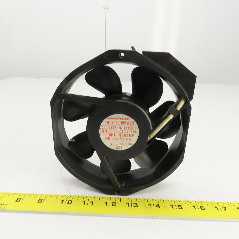 NMB 5915PC-20W-B20 FlowMax Cooling Fan 200-240VAC 50/60HZ 23-44W Class B
