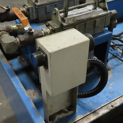 Jorgensen Incline Chip Conveyor Coolant Filtration 1/3Hp 7 x42" Intake 5FPM 3Ph