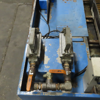 Jorgensen Incline Chip Conveyor Coolant Filtration 1/3Hp 7 x42" Intake 5FPM 3Ph