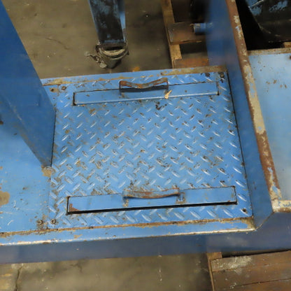 Jorgensen Incline Chip Conveyor Coolant Filtration 1/3Hp 7 x42" Intake 5FPM 3Ph