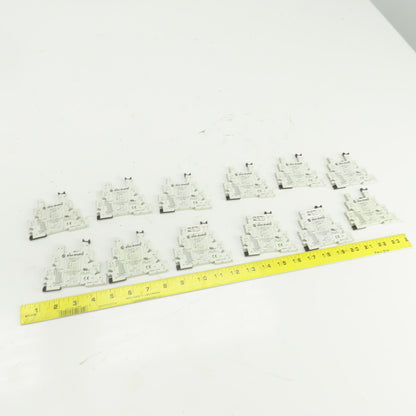 Allen Bradley 700-HLT1Z_* Ser A Relay Socket Base 6A 250V Lot Of 12