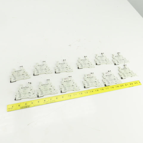 Allen Bradley 700-HLT1Z_* Ser A Relay Socket Base 6A 250V Lot Of 12