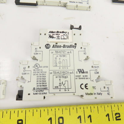 Allen Bradley 700-HLT1Z_* Ser A Relay Socket Base 6A 250V Lot Of 12