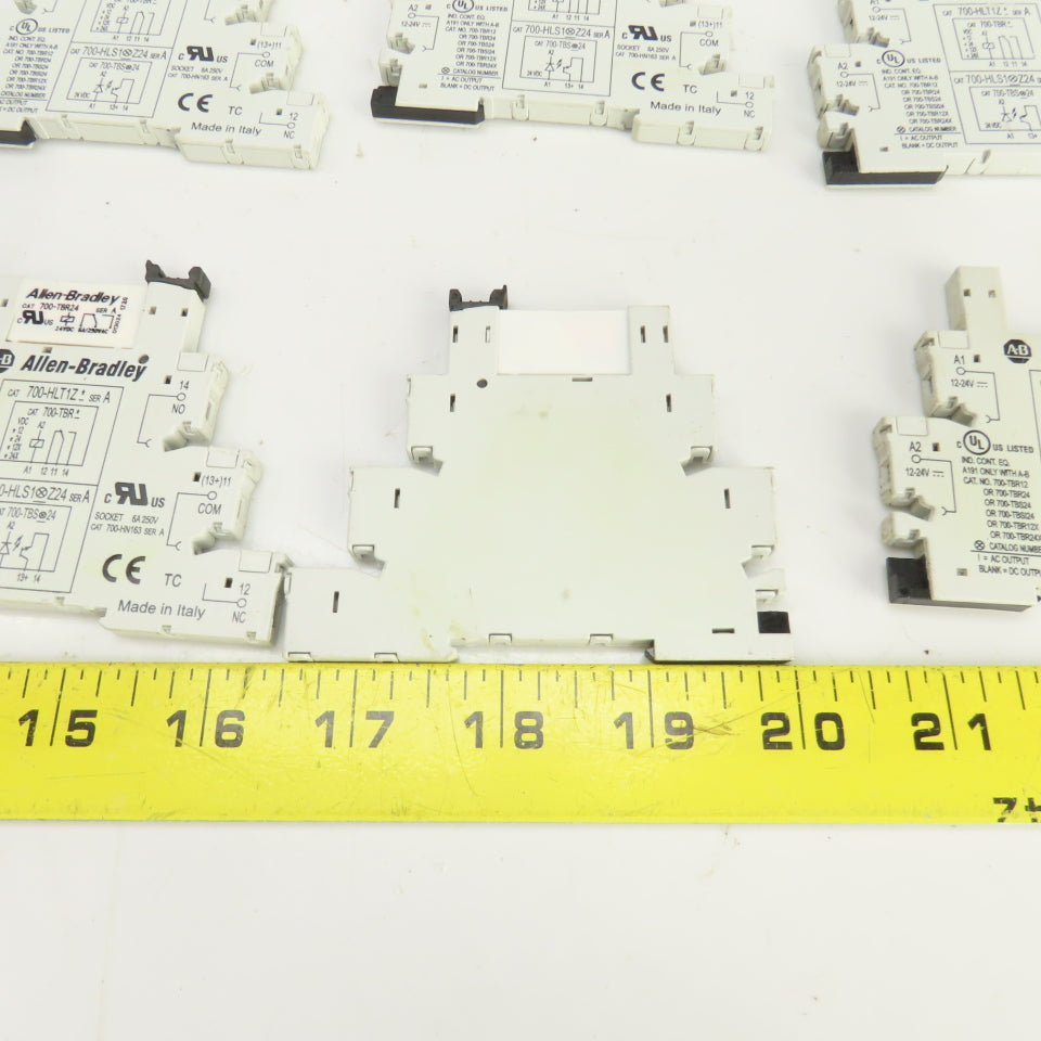 Allen Bradley 700-HLT1Z_* Ser A Relay Socket Base 6A 250V Lot Of 12