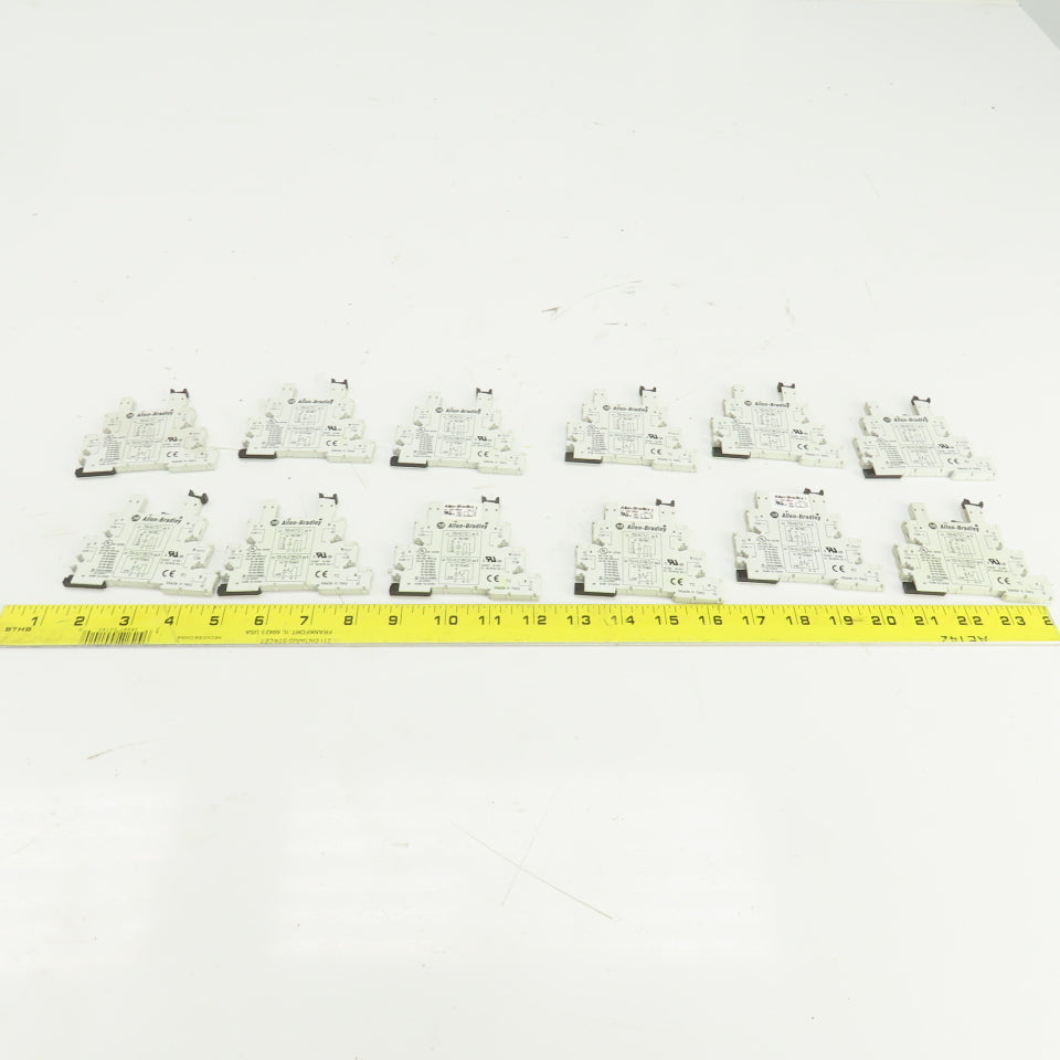 Allen Bradley 700-HLT1Z_* Ser A Relay Socket Base 6A 250V Lot Of 12