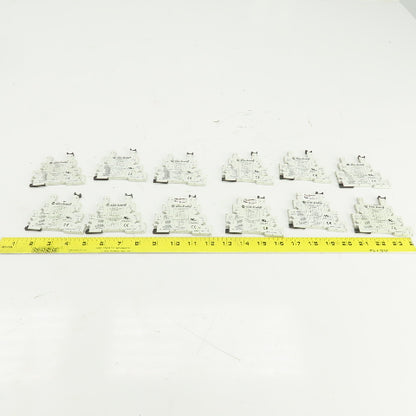 Allen Bradley 700-HLT1Z_* Ser A Relay Socket Base 6A 250V Lot Of 12