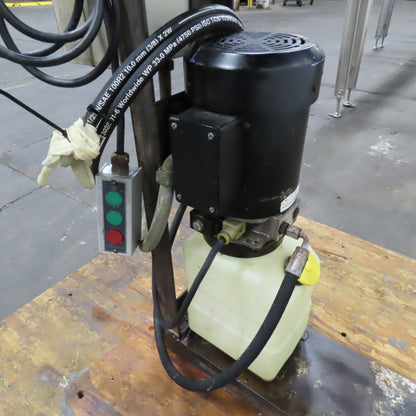 1-1/2 Gallon Hydraulic Pump 1Hp 230/460V 3Ph 8' Hoses Pendant Control