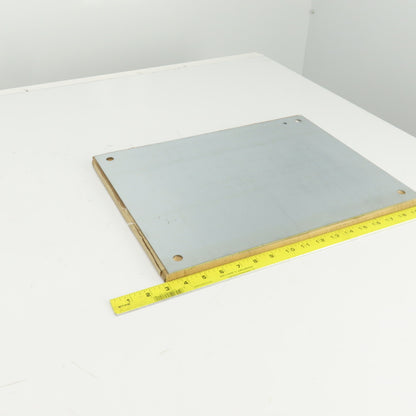 Hoffman A20P16G Galvanized Steel Interior Panel 17" x 13" For Nema 12,4,4X Enc