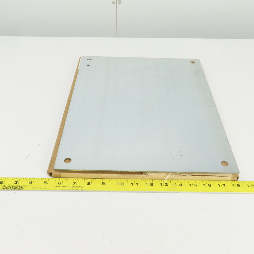 Hoffman A20P16G Galvanized Steel Interior Panel 17" x 13" For Nema 12,4,4X Enc