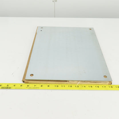 Hoffman A20P16G Galvanized Steel Interior Panel 17" x 13" For Nema 12,4,4X Enc