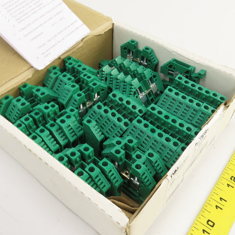Automation Direct DN-T8GRN DINnectres Green Terminal Block 8AWG 50A 600V 50PCS