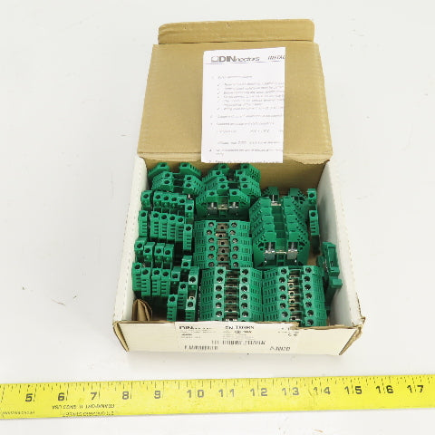 Automation Direct DN-T8GRN DINnectres Green Terminal Block 8AWG 50A 600V 50PCS