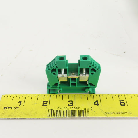 Automation Direct DN-T8GRN DINnectres Green Terminal Block 8AWG 50A 600V 50PCS