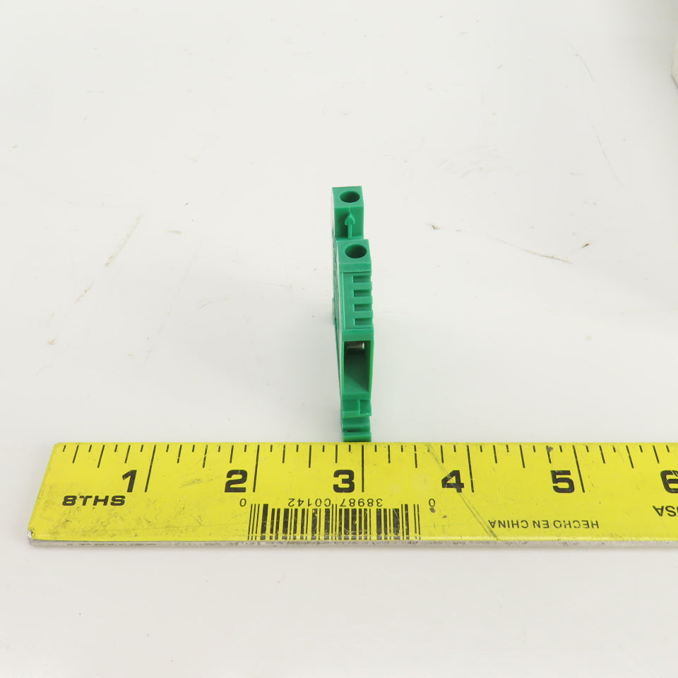 Automation Direct DN-T8GRN DINnectres Green Terminal Block 8AWG 50A 600V 50PCS
