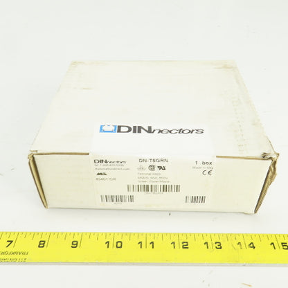 Automation Direct DN-T8GRN DINnectres Green Terminal Block 8AWG 50A 600V 50PCS