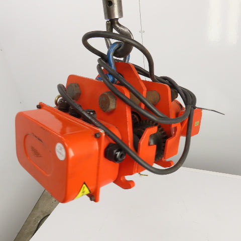 Black Bear C30021 2 Speed Power Hoist Trolley 13/40FPM 0.3/0.1HP 460V 5"-7"