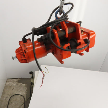 Black Bear C30021 2 Speed Power Hoist Trolley 13/40FPM 0.3/0.1HP 460V 5"-7"