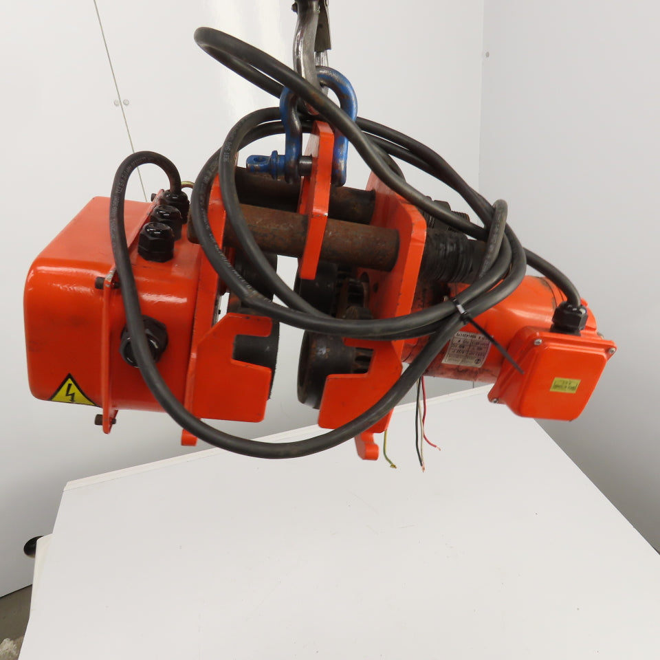 Black Bear C30021 2 Speed Power Hoist Trolley 13/40FPM 0.3/0.1HP 460V 5"-7"