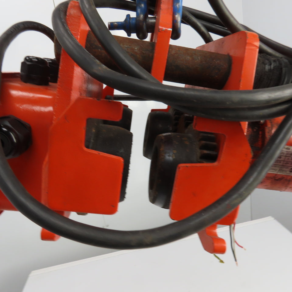 Black Bear C30021 2 Speed Power Hoist Trolley 13/40FPM 0.3/0.1HP 460V 5"-7"