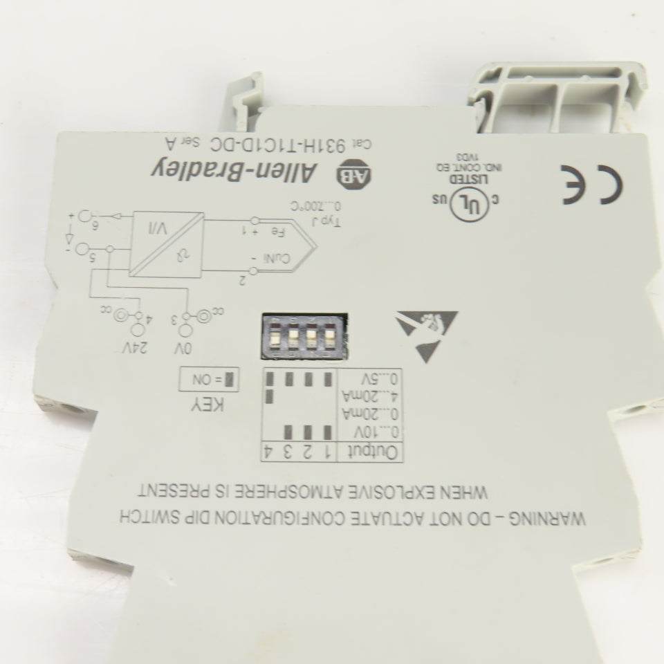 Allen Bradley 931H-T1C1D-DC Ser A Thermocouple Signal Conditioner