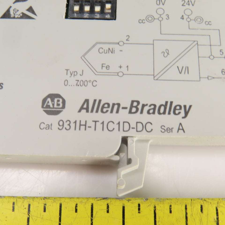 Allen Bradley 931H-T1C1D-DC Ser A Thermocouple Signal Conditioner