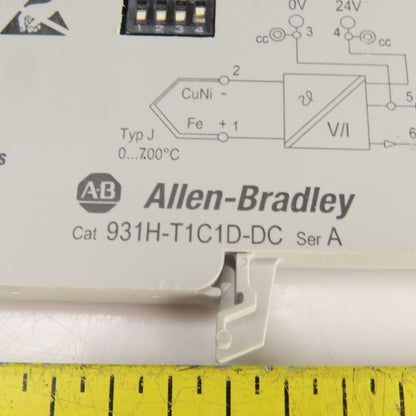 Allen Bradley 931H-T1C1D-DC Ser A Thermocouple Signal Conditioner
