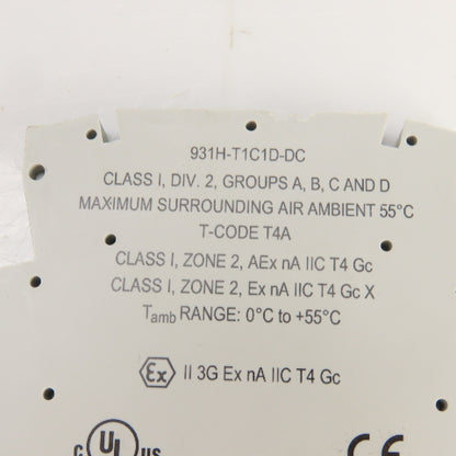 Allen Bradley 931H-T1C1D-DC Ser A Thermocouple Signal Conditioner