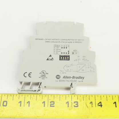 Allen Bradley 931H-T1C1D-DC Ser A Thermocouple Signal Conditioner