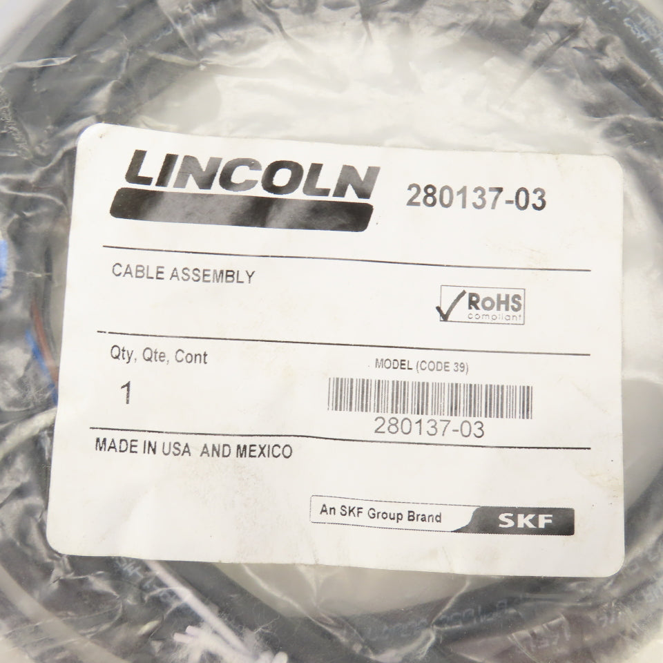 Lincoln 280137-03 Cable Assembly PDG 3M 3/S90