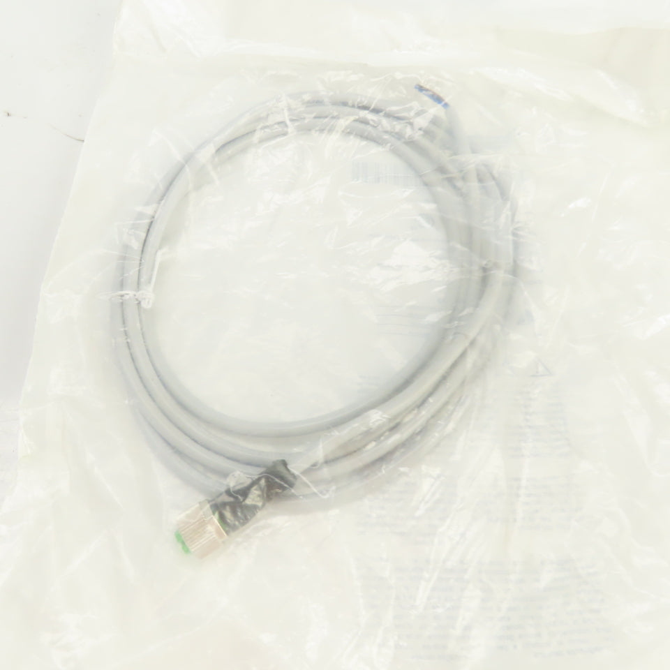 Automation Direct CD12L-0B-020-A0 Cable M12 Straight Female Connector Lot Of 4