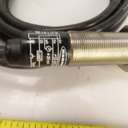 Banner M18TIP8 81125 Non-Contact Temperature Sensor 8:1 Integrated Lens 4-20mA