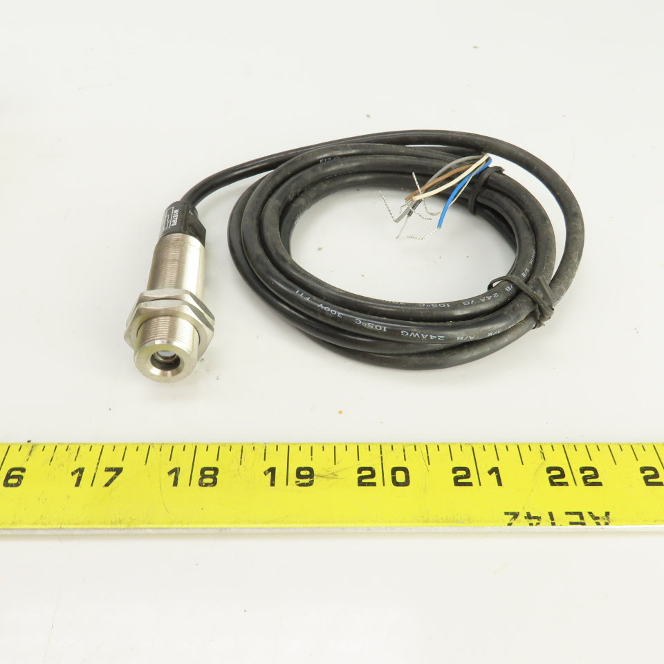 Banner M18TIP8 81125 Non-Contact Temperature Sensor 8:1 Integrated Lens 4-20mA