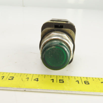 Allen Bradley 800T-PT16 Green/Red Illuminated Button Momentary 120V In Lot of 2