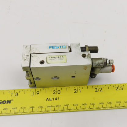 Festo SLT-10-20-P-A Pneumatic Guided Cylinder Air Slide 10mm Stroke