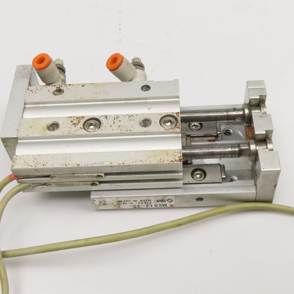 SMC MXS12-30 Pneumatic Guided Cylinder Air Slide 30mm Stroke