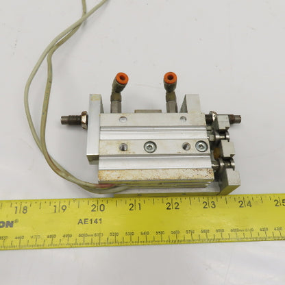 SMC Pneumatic Guided Cylinder Air Slide 15mm Stroke