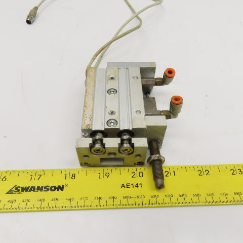 SMC Pneumatic Guided Cylinder Air Slide 15mm Stroke