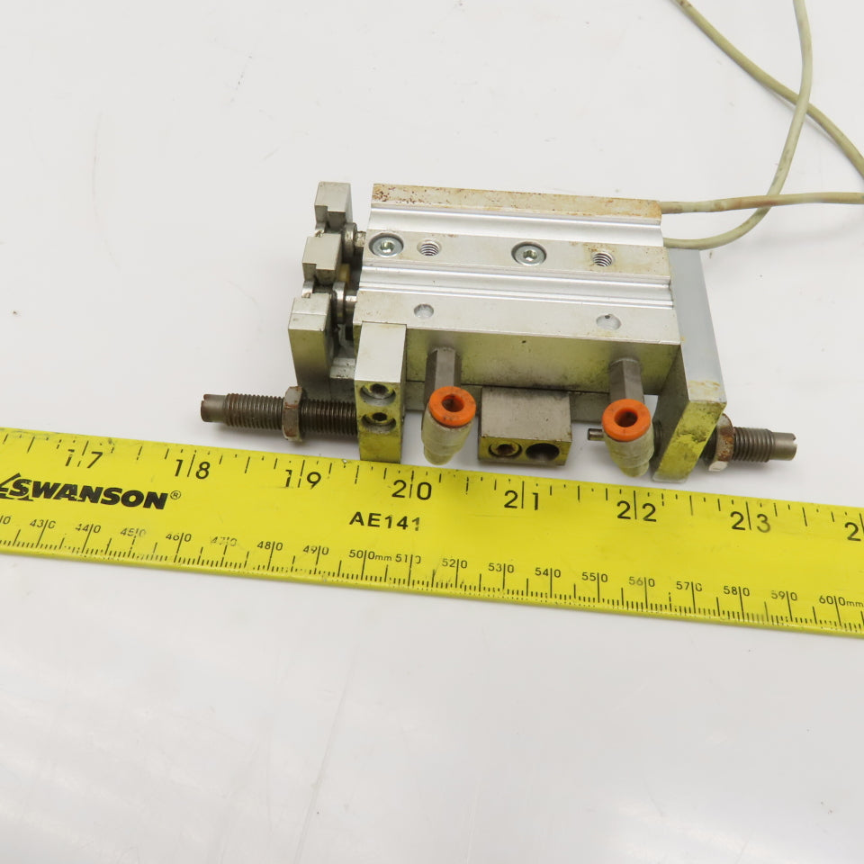 SMC Pneumatic Guided Cylinder Air Slide 15mm Stroke