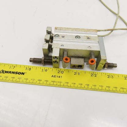 SMC Pneumatic Guided Cylinder Air Slide 15mm Stroke