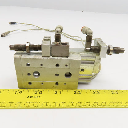SMC Pneumatic Guided Cylinder Air Slide 15mm Stroke