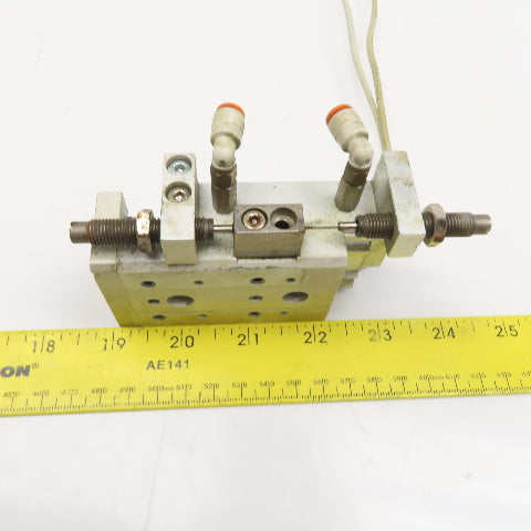 SMC Pneumatic Guided Cylinder Air Slide 15mm Stroke