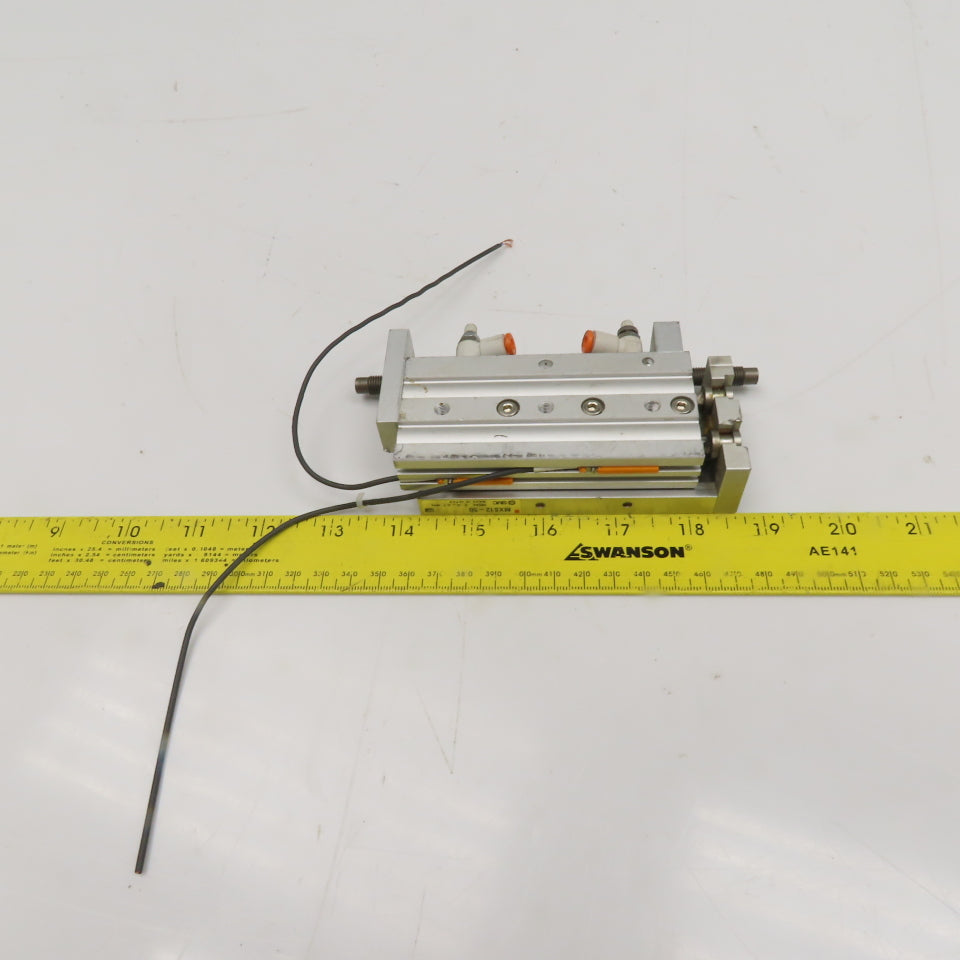 SMC MXS12-50 Pneumatic Guided Cylinder Air Slide 50mm Stroke