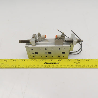 SMC MXS12-50 Pneumatic Guided Cylinder Air Slide 50mm Stroke
