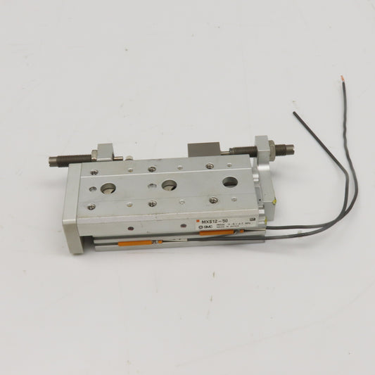 SMC MXS12-50 Pneumatic Guided Cylinder Air Slide 50mm Stroke
