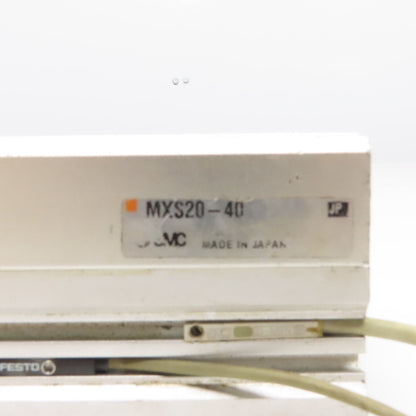 SMC MXS20-40 Pneumatic Guided Cylinder Air Slide 40mm Stroke