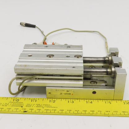 SMC MXS20-40 Pneumatic Guided Cylinder Air Slide 40mm Stroke