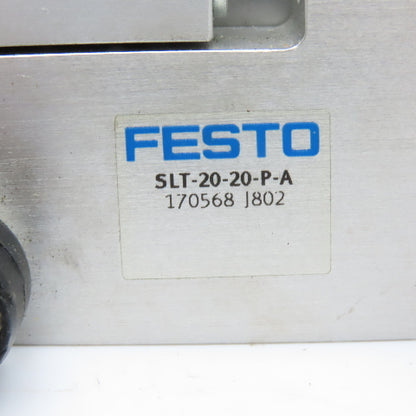 SMC SLT-20-20-P-A Pneumatic Guided Cylinder Air Slide 20mm Stroke