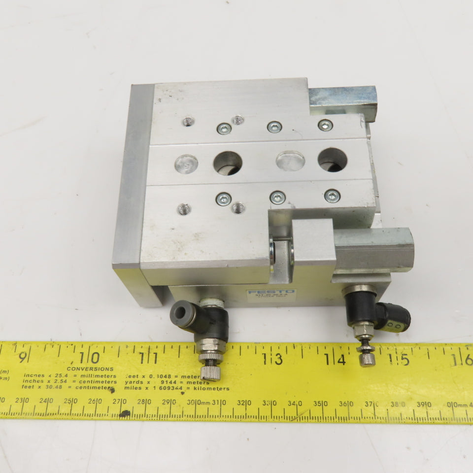 SMC SLT-20-20-P-A Pneumatic Guided Cylinder Air Slide 20mm Stroke