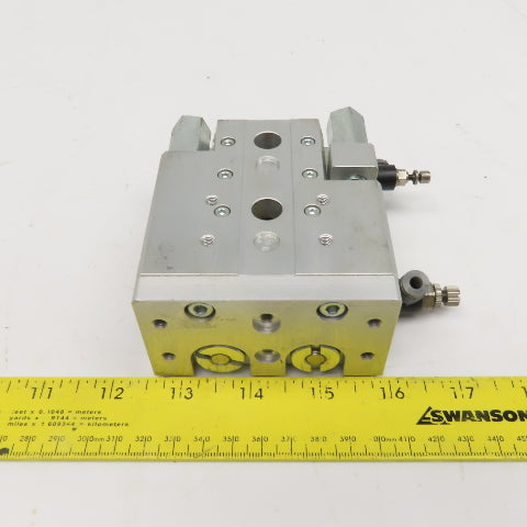 SMC SLT-20-20-P-A Pneumatic Guided Cylinder Air Slide 20mm Stroke